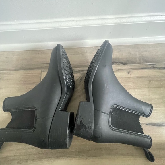 Jeffrey Campbell Havana Last California Womens Black Ankle Rain Boots Size 8 - Picture 4 of 7